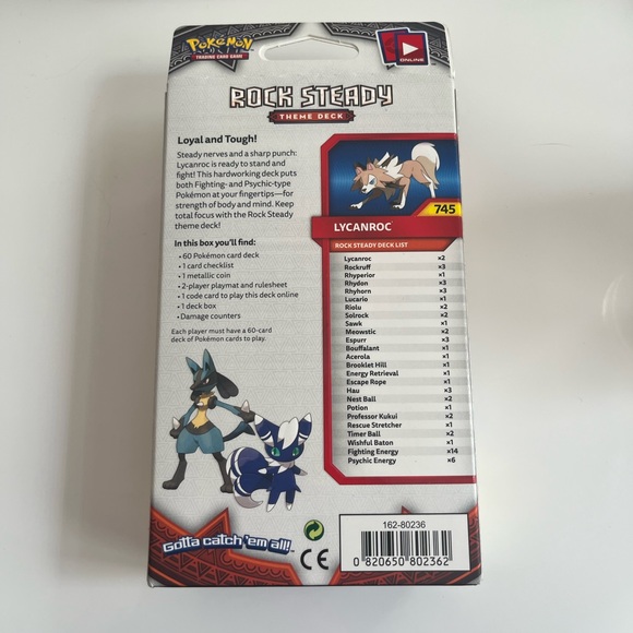 Pokémon Sun and Moon Lycanroc Battle Deck UNOPENED - Picture 2 of 3